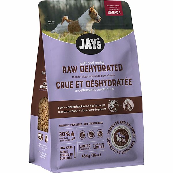 Jay's Raw Dehydrated Beef &amp; Chicken Necks/Backs | Dog