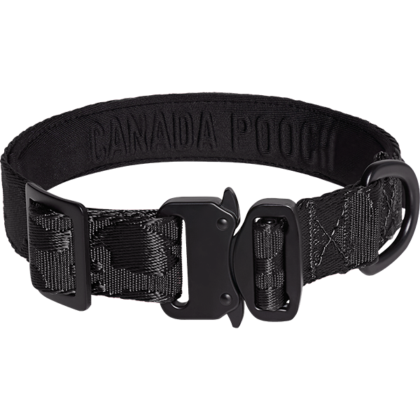 Canada Pooch Core Utility Collar | Black Camo