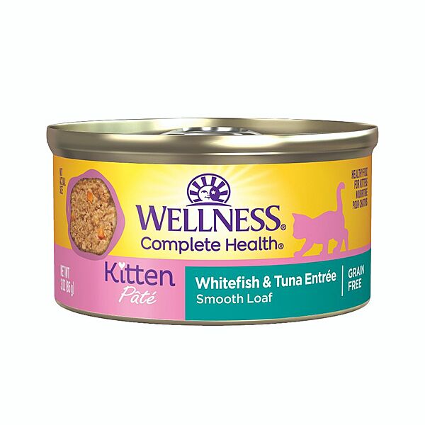 Wellness Whitefish &amp; Tuna Entree for Kittens | Cat (3oz)