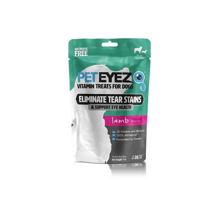 PetEyez Freeze Dried Tear Stain Prevention Treats | Lamb (1oz)