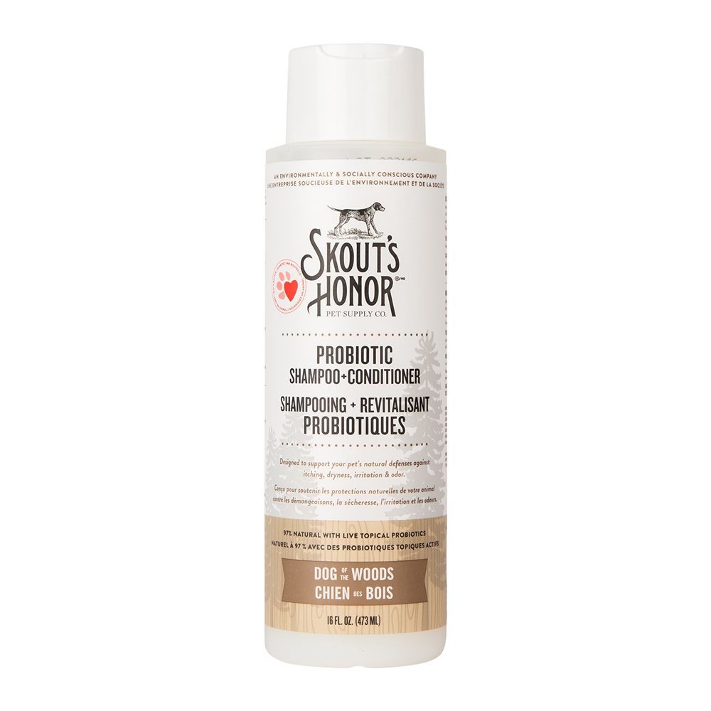 Skout's Honor Probiotic Shampoo/Conditioner | Dog + Cat (16oz)