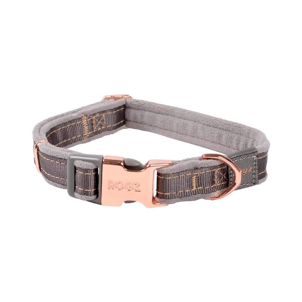 Rogz Classic Collar for Small Dogs | Urban Range (Grey)