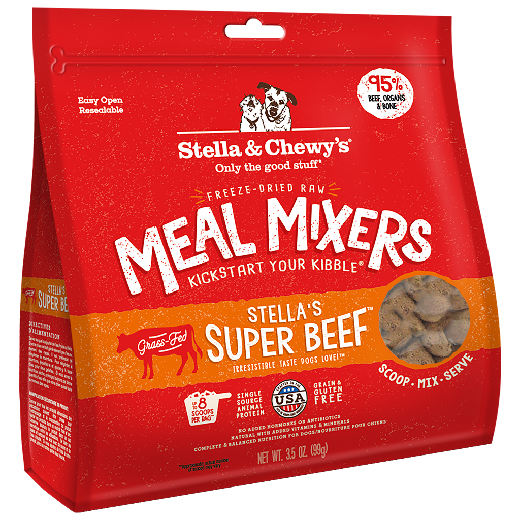 Stella &amp; Chewy's Super Beef Freeze Dried Meal Mixers | Dog