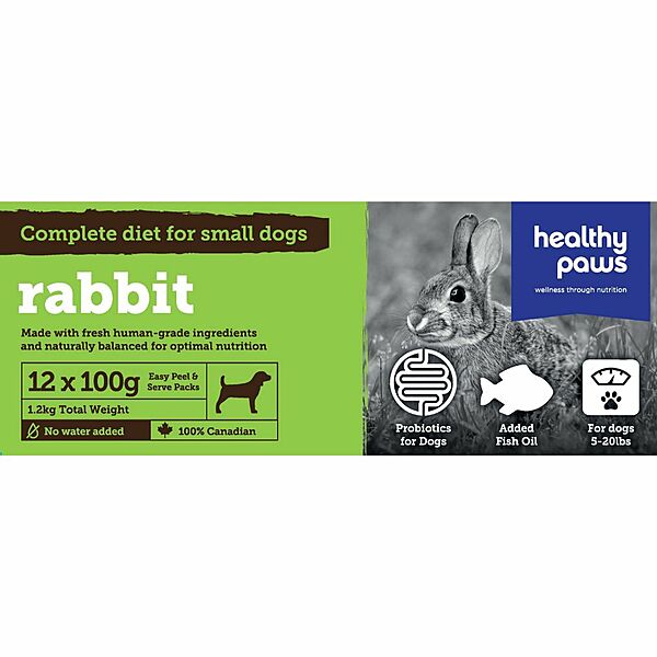 Healthy Paws - Complete Dinner | Rabbit