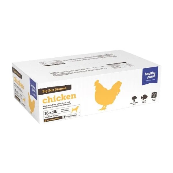 Healthy Paws - Big Box Dinner | Chicken (16lbs)