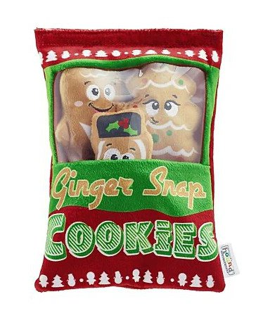 Outward Hound Holiday Gingersnap Snack Bag |  Brown