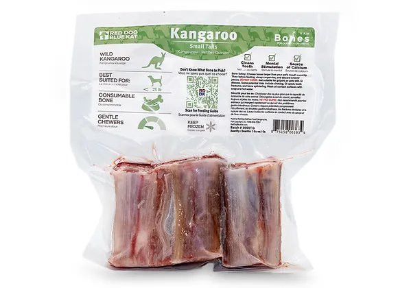 Red Dog Blue Kat Kangaroo Tails | Raw Chews (Small)