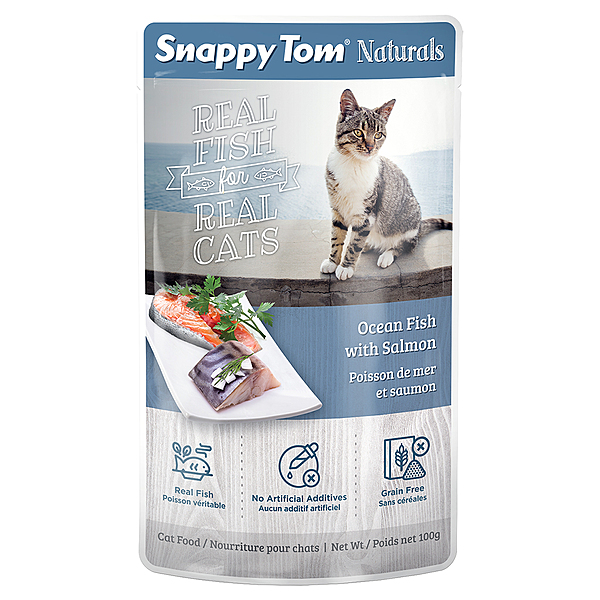 Snappy Tom Ocean Fish with Salmon | Cat (100g)