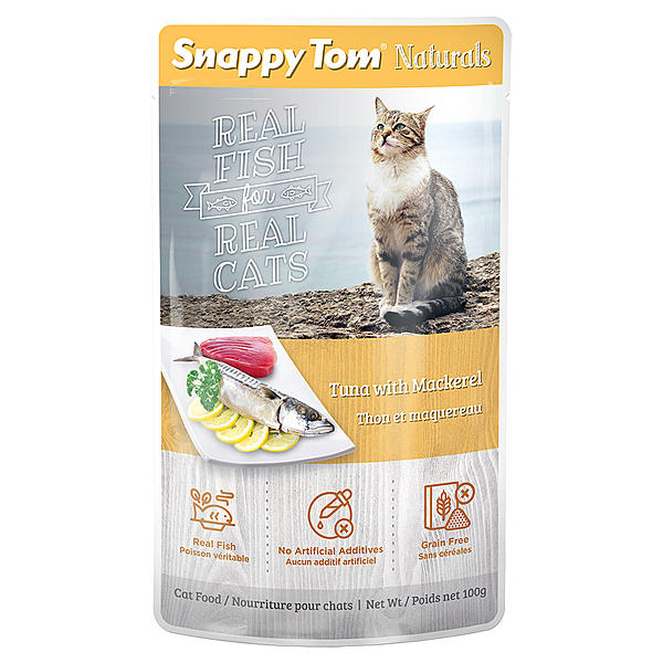 Snappy Tom Ocean Tuna with Mackerel | Cat (100g)