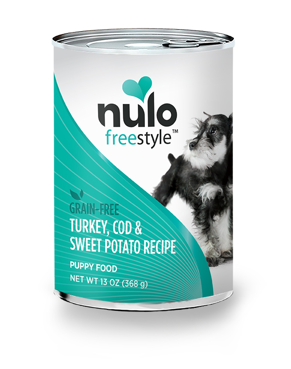 Nulo Freestyle Turkey, Cod &amp; Sweet Potato Recipe | Puppy (13oz)