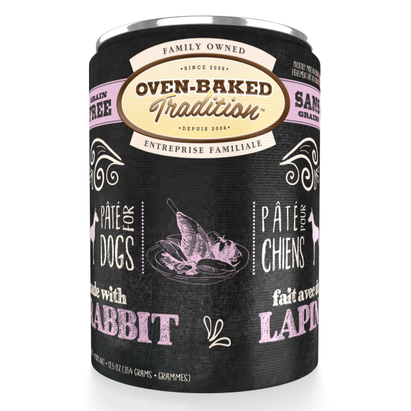 Oven-Baked Tradition Rabbit Pate | Dog (12.5oz)