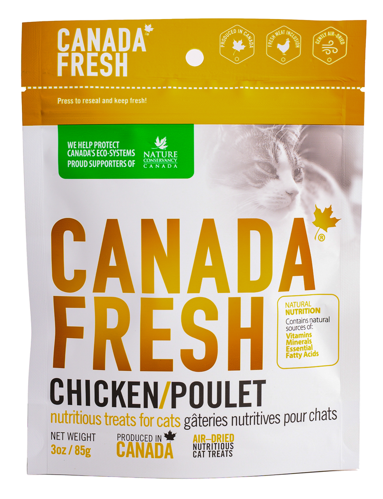 Canada Fresh Air-Dried Cat Treats | Chicken (3oz)