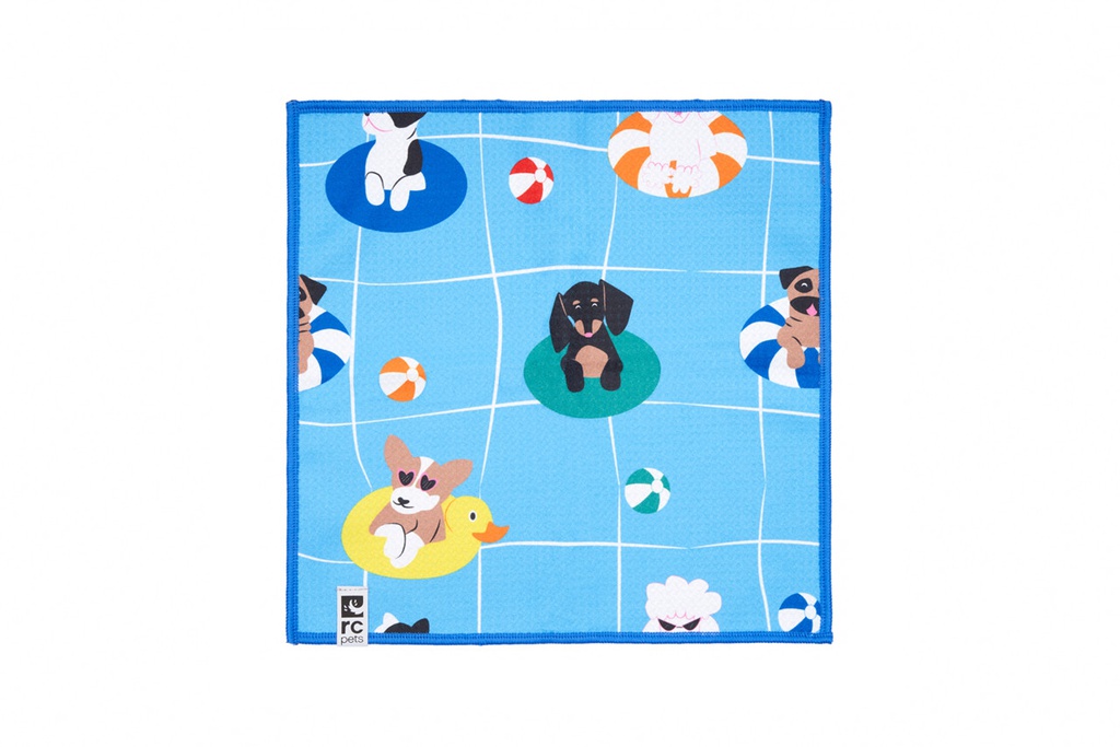 RC Pets Quick Dry Paw Towel (Pool Party)