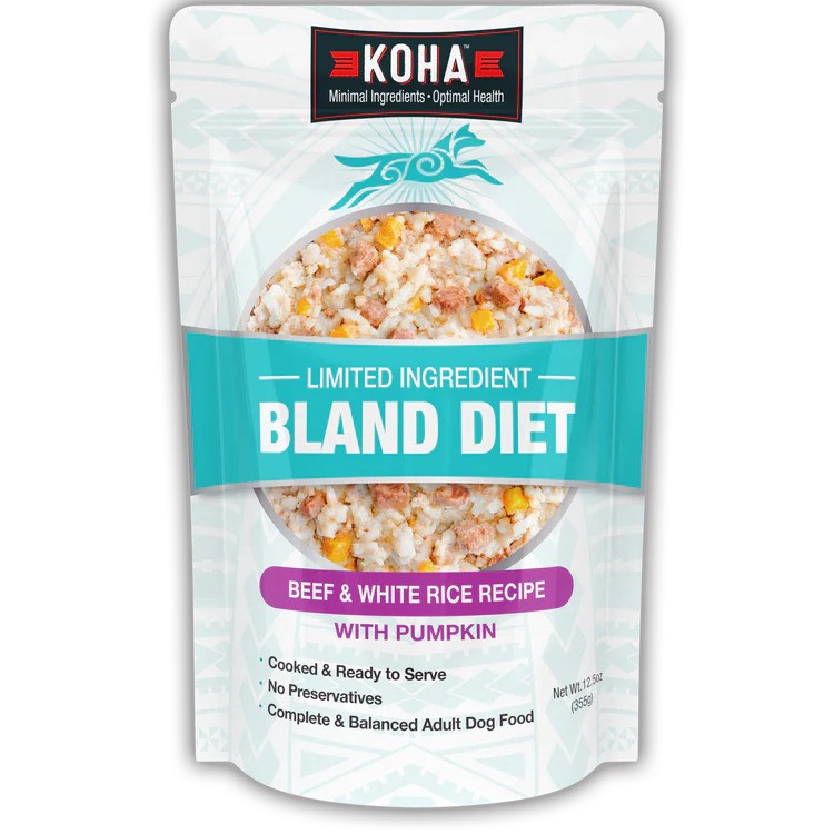 Koha Bland Diet Beef &amp; White Rice | Dog (12.5oz)