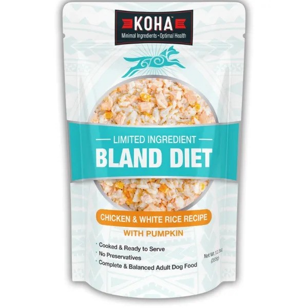 Koha Bland Diet Chicken &amp; White Rice | Dog (12.5oz)