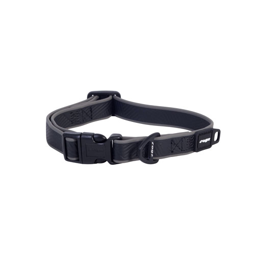 Rogz Amphibian Classic Collar (Black)