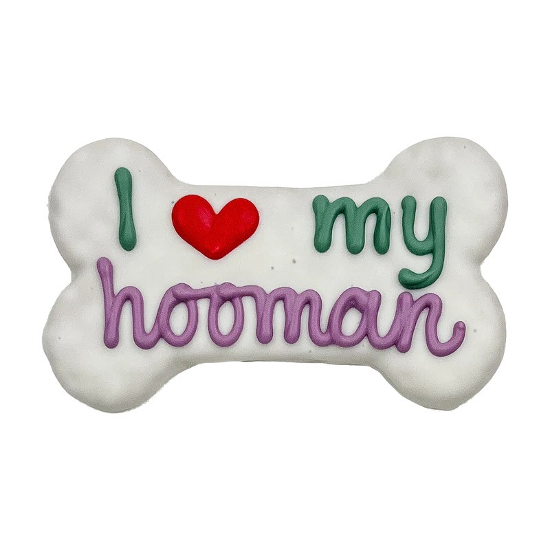 Bosco &amp; Roxy's I Heart My Hooman | Bone (6&quot;)