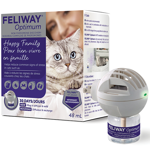 Feliway Optimum 30-Day Diffuser Starter Kit | Cat