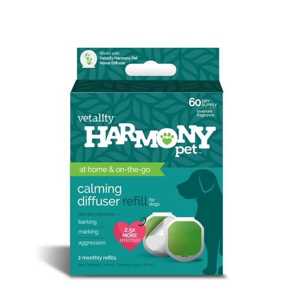 Vetality | Harmony Pet Calming Home Diffuser Refills 2PK | Dog