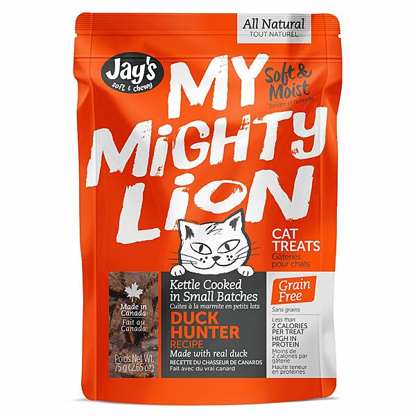 Jay's My Mighty Lion Duck | Cat (75g)