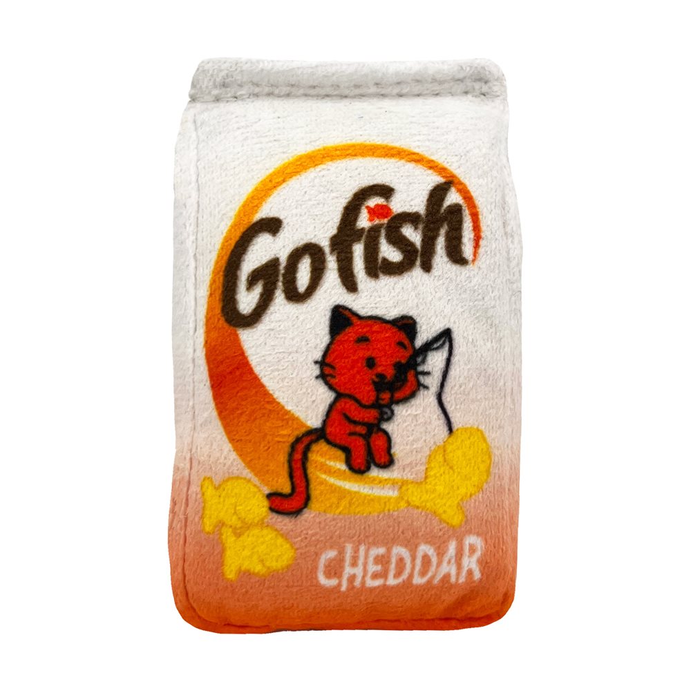 Huxley &amp; Kent | Kittybelles Plush Go Fish Cheddar | Cat