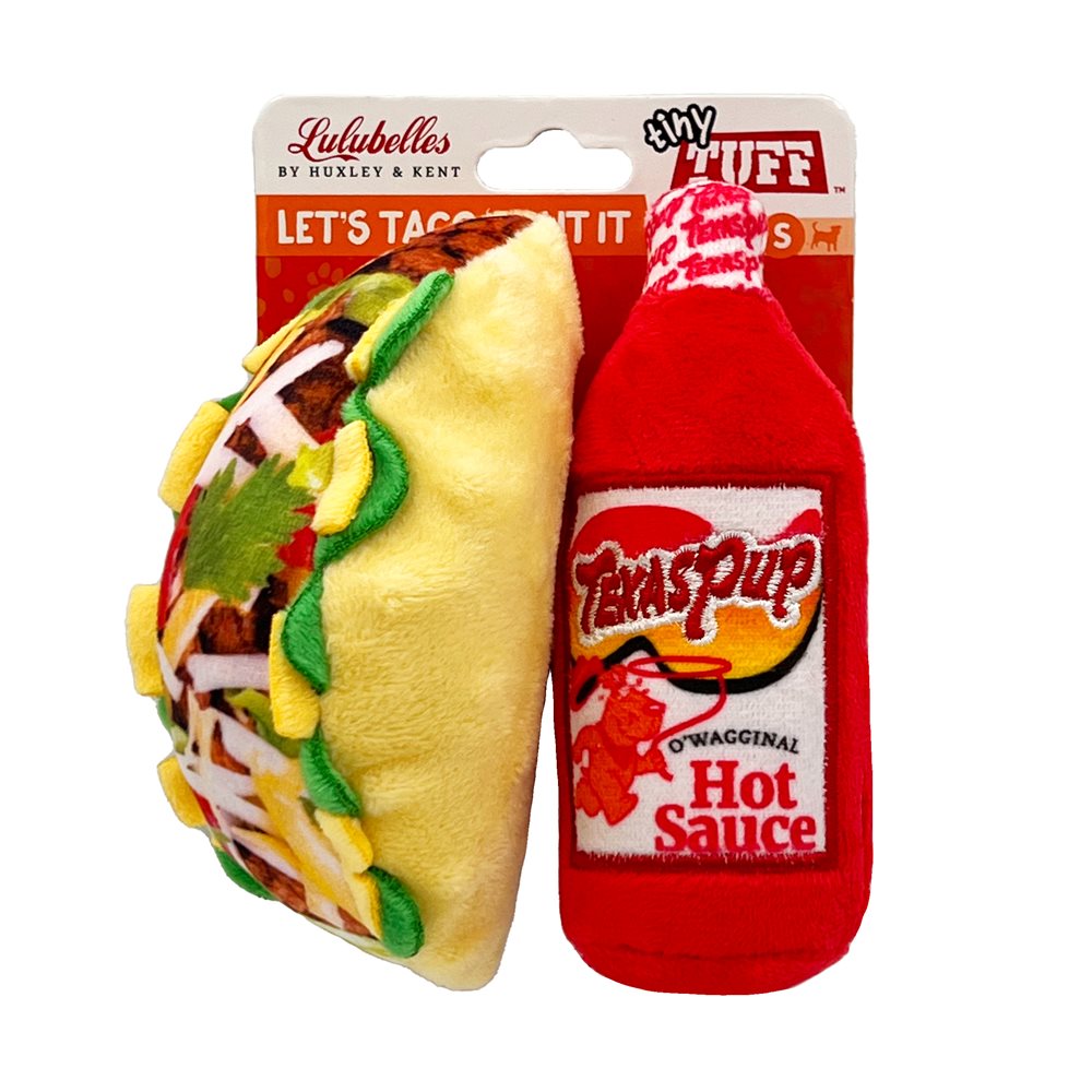 Huxley &amp; Kent | TinyTuff Lets Taco Bout It | Dog (2pk)