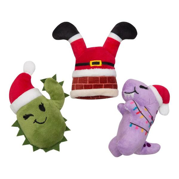 Snugarooz Holiday Christmas Dinos | Dog (3pk)