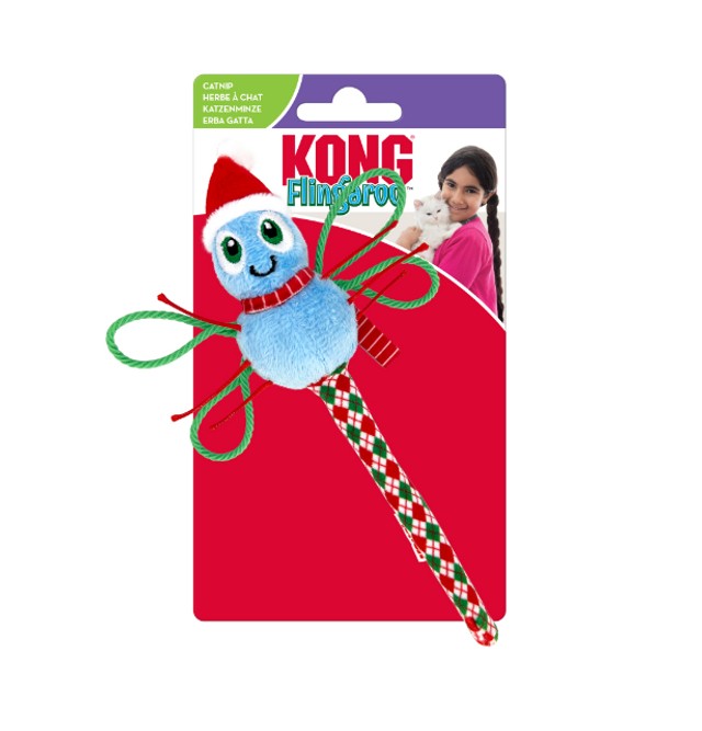 Kong Holiday Flingaroo Dragonfly | Cat