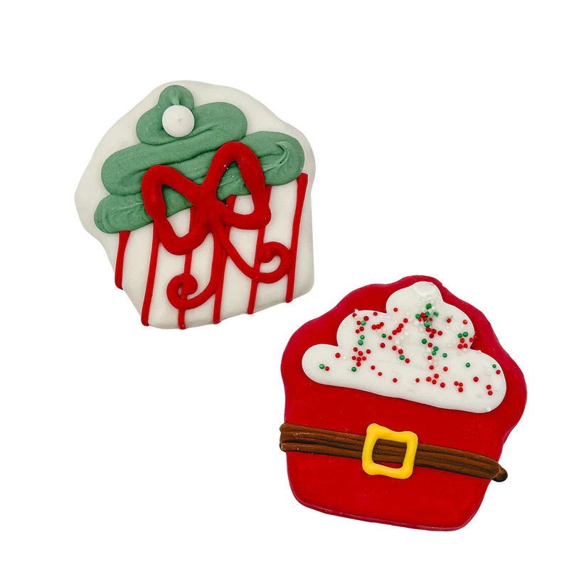 Bosco &amp; Roxy's Holiday Cupcake O'Clock Cookie