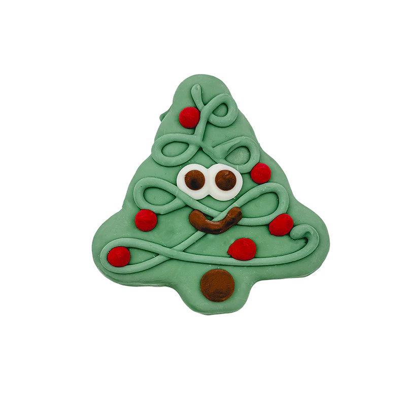 Bosco &amp; Roxy's Holiday Happy Tree Cookie