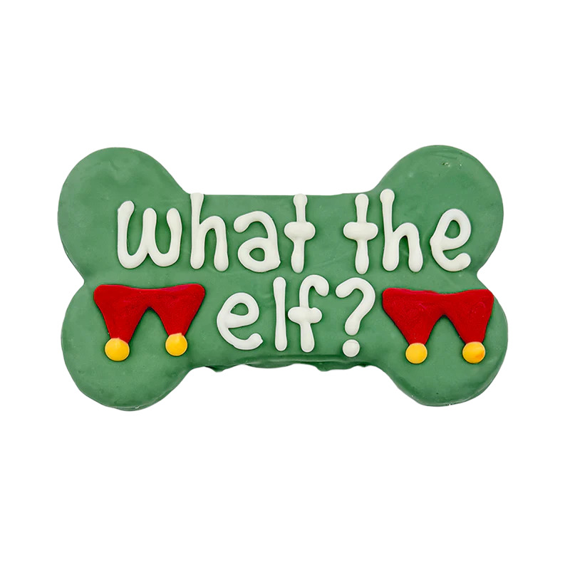 Bosco &amp; Roxy's Holiday What the Elf? Bone Cookie (6&quot;)