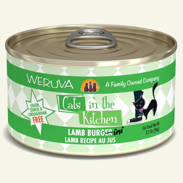 Weruva Cats in the Kitchen Lamb Burgini  | Cat (3.2oz)