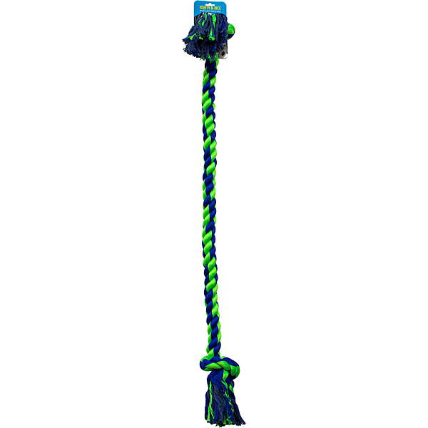Knotty Rope Blue &amp; Green (48&quot;)
