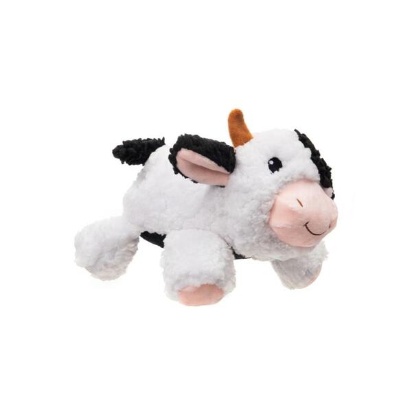 GROWL Fuzzaroos Cow | White (9&quot;)