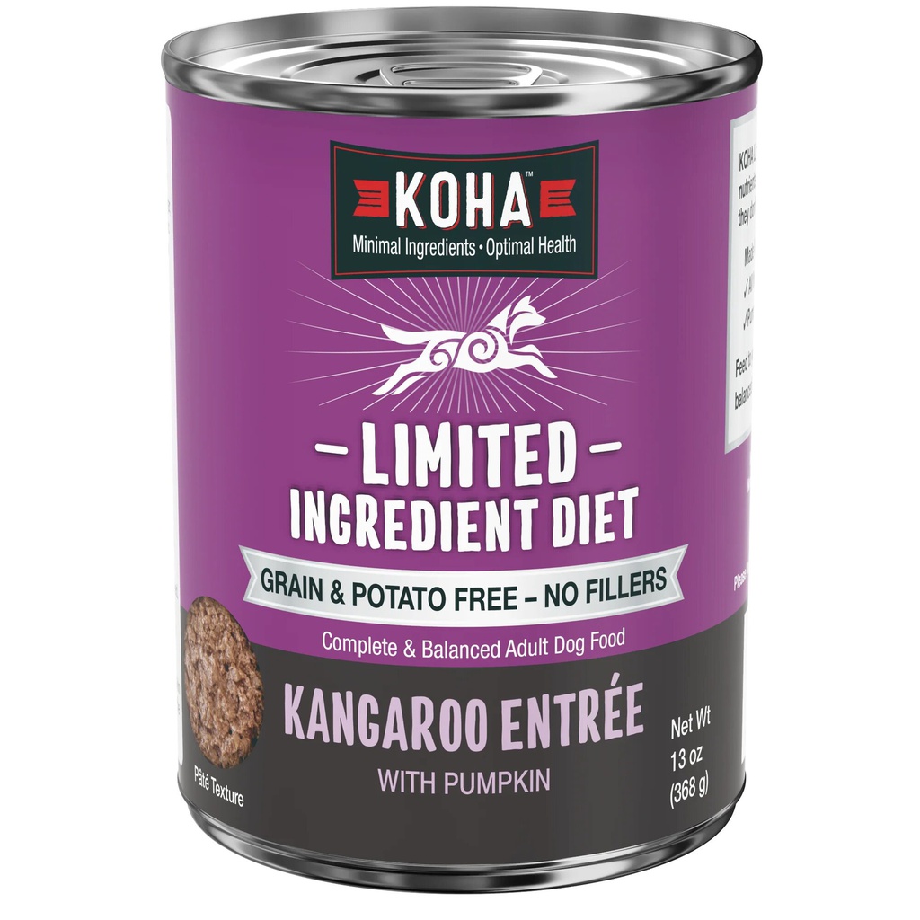 Koha Limited Ingredient 90% Kangaroo Pate | Dog (13oz)
