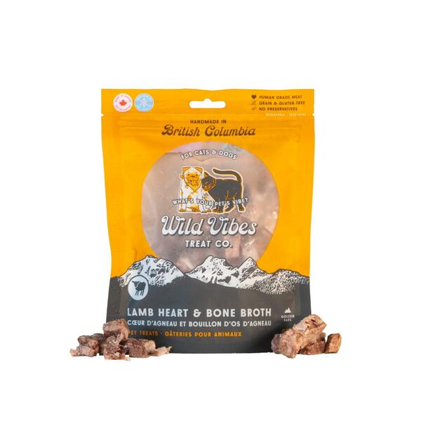 Wild Vibes Lamb Heart and Bone Broth | Dog (80GM)