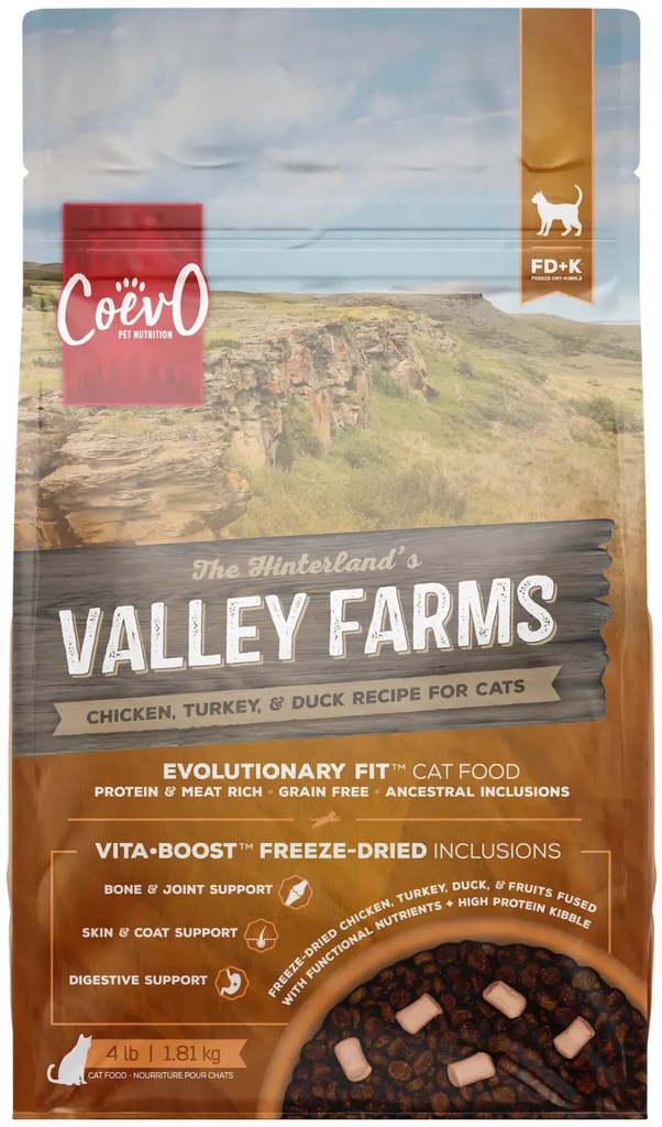 Coevo FD+KTM Valley Farms Recipe | Cat (4lb)