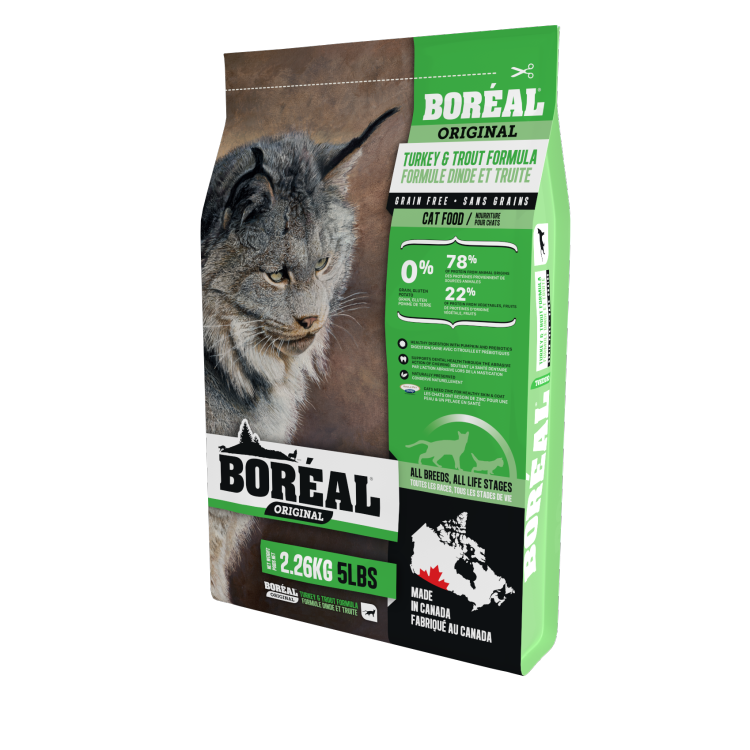 Boreal Original Grain Free Turkey &amp; Trout Recipe | Cat (2.26kg)