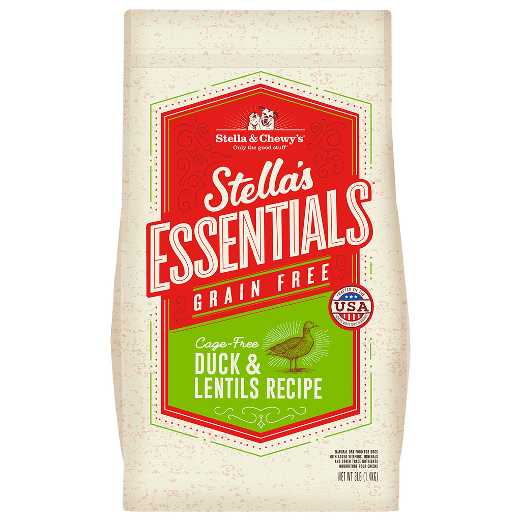 Stella's Essentials Grain Free Duck/Lentils | Dog