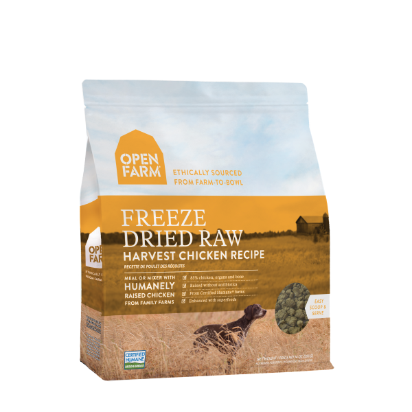 Open Farm Freeze Dried Raw Harvest Chicken | Dog (13.5oz)