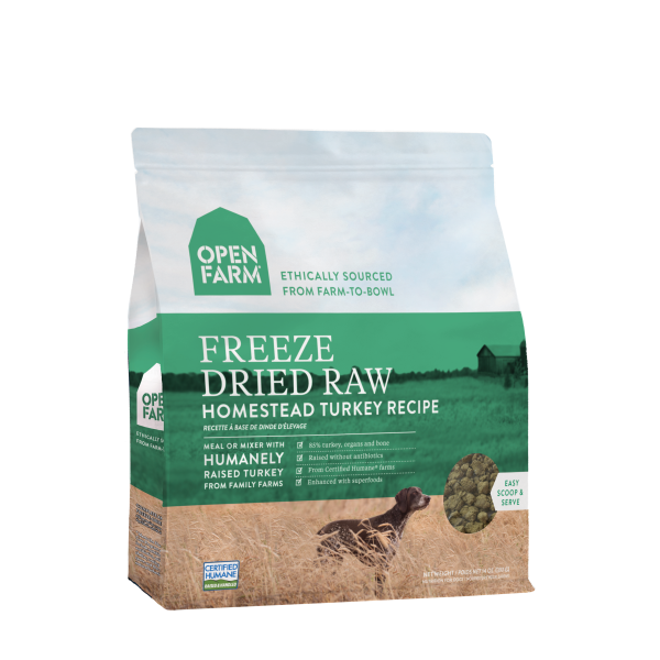 Open Farm Freeze Dried Raw Homestead Turkey | Dog (13.5oz)