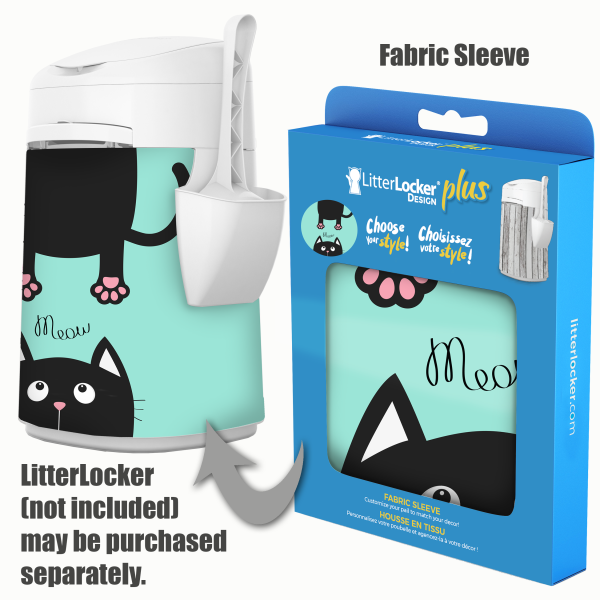 LitterLocker Design Plus Fabric Sleeve Cat in 2 Fylo Pets