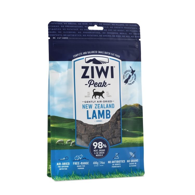 ZIWI Peak Gently Air Dried Lamb | Cat (400g)